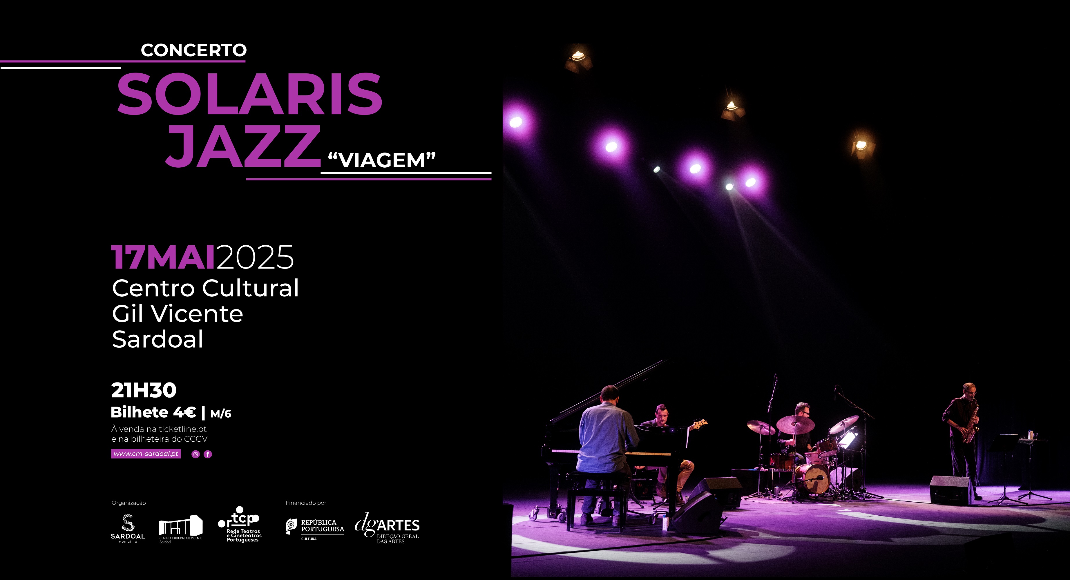 Workshop com o Quarteto Solaris Jazz